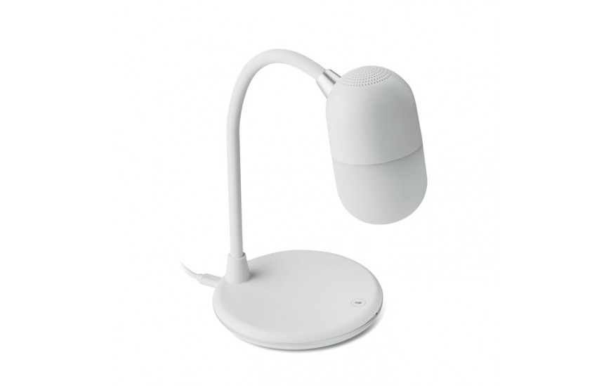 Lámpara de oficina altavoz Capusla blanco