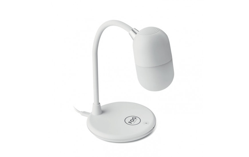 Lámpara de oficina altavoz Capusla blanco