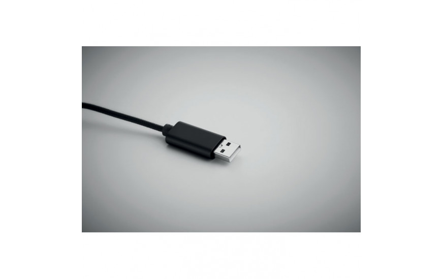 Cable de carga 3 en 1 Cable stand negro