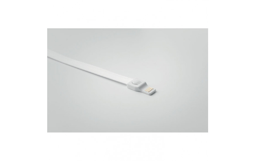 Cable lanyard 3  en 1 Cableyard blanco