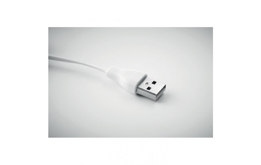 Llavero con carcasa de bambú Clauer madera